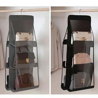 Túi treo giỏ, túi xách 6 ngăn đa năng cao cấp chắn bụi tiện dụng