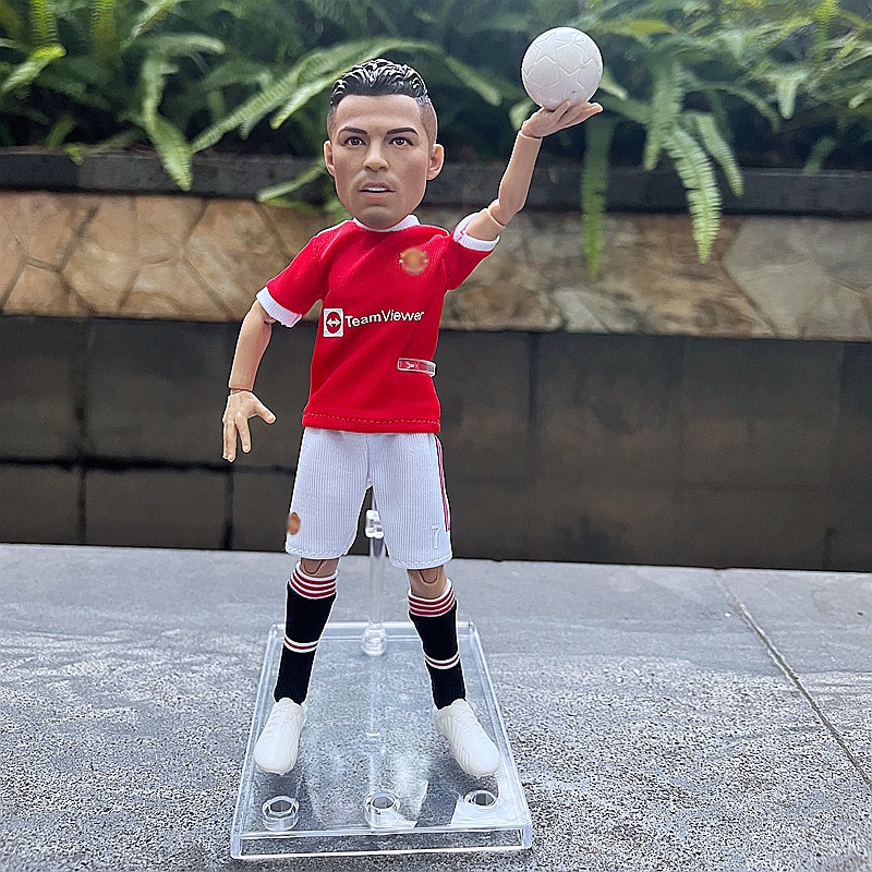 Mô Hình Cầu Thủ Bóng Đá Cristiano Ronaldo Neymar 20cm