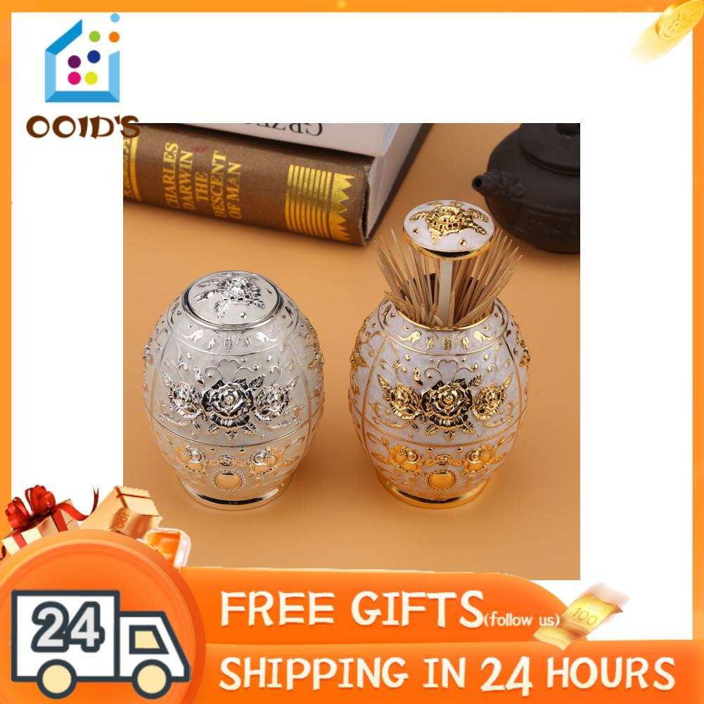 Hộp Đựng Tăm Xỉa Răng Tự Động Chống Bụi Phong Cách Retro