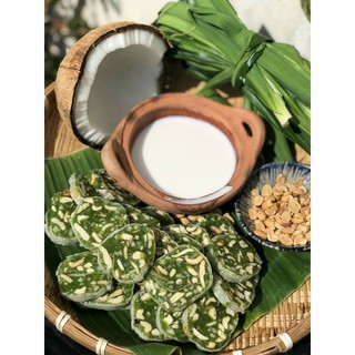 Kẹo chuối dừa non lá dứa 500gr
