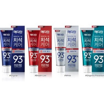 Kem đánh răng Median 93% Toothpaste của Hàn Quốc