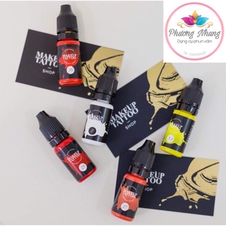 Mực MAKEUP Nga Màu Đậm Bám Nhanh Phun Xăm (chính hãng )