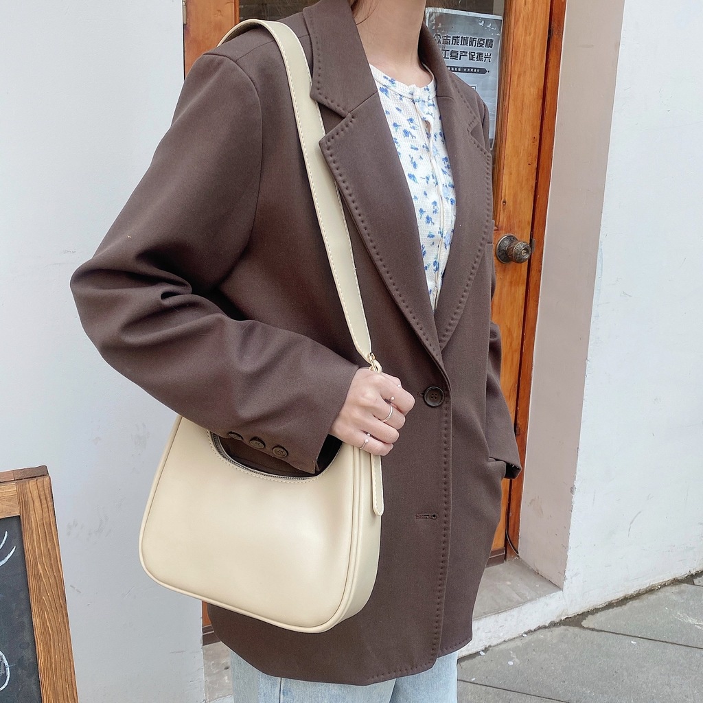 Túi xách thiết kế đơn giản thời trang theo phong cách retro dành cho phụ nữ trung niên