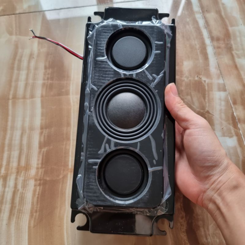 cụm loa bass kép 4ohm 16w+16w 4 cộng hưởng cực chất