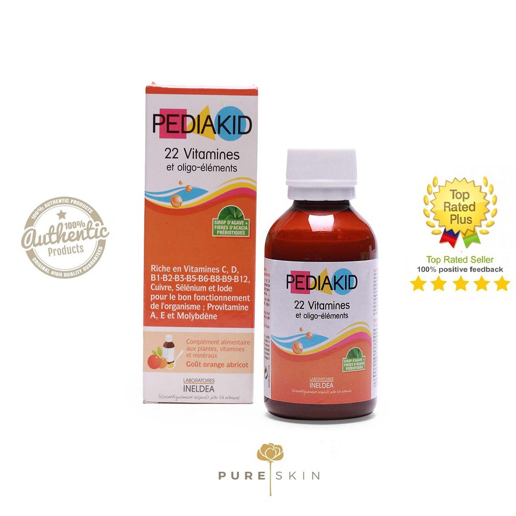 Pediakid 22 Vitamines Của Pháp Cho Trẻ Từ 6 Tháng Trở Lên