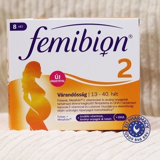 Femibion 2 vitamin Tổng Hợp - Dành cho giai đoạn sau 12w đến lúc sinh