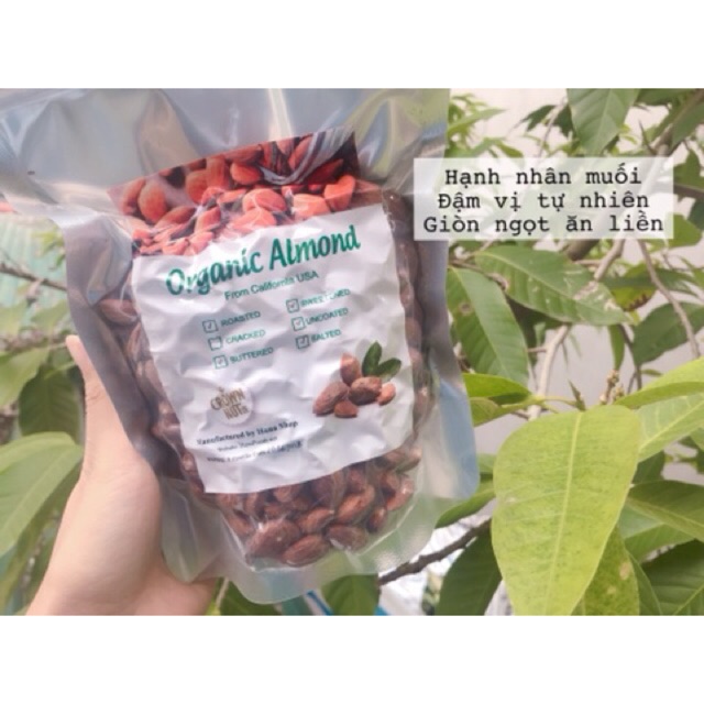 Hạnh nhân Mỹ bóc vỏ 500g