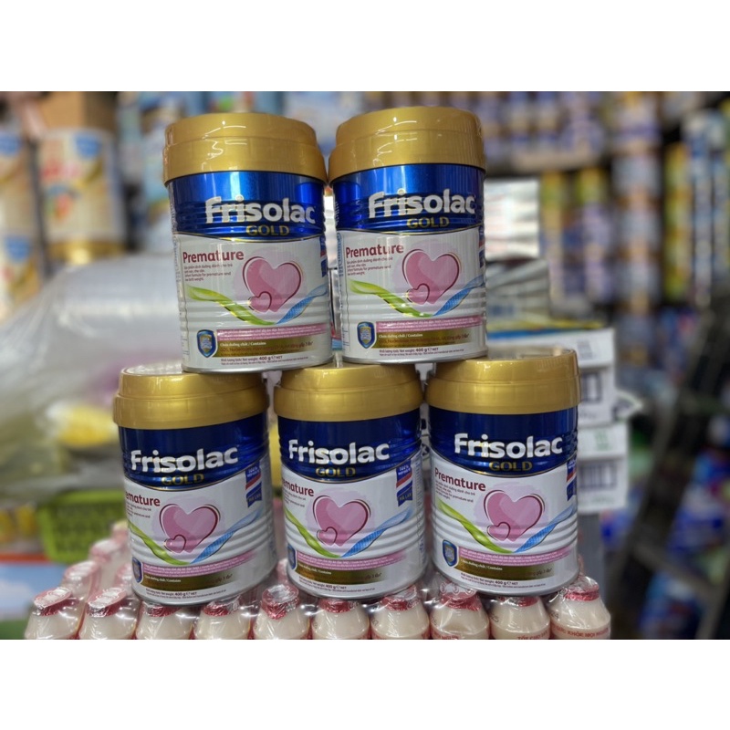 Sữa bộ Frisolac Premature dành cho trẻ sinh non - hộp 400g