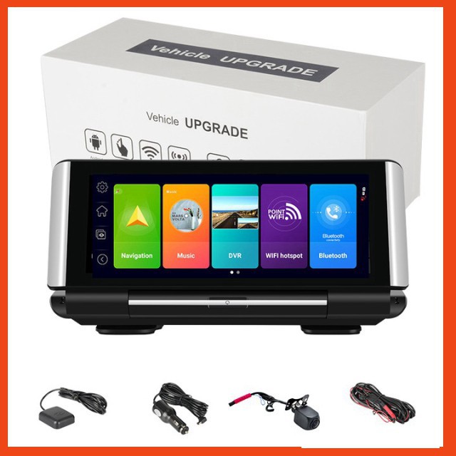 Camera hành trình đặt taplo ô tô 4G, wifi, 7 inch tích hợp cam lùi K7 -  phukienotovagiadung | BigBuy360 - bigbuy360.vn