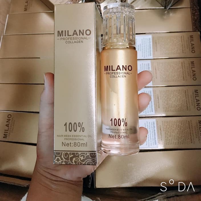 Tinh dầu dưỡng tóc cao cấp Collagen Milano 80ml