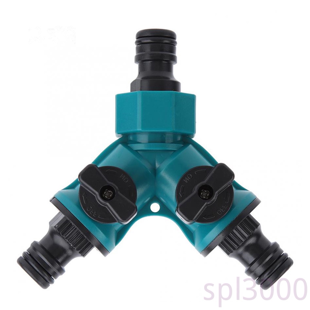 Van Chia Ống Nước Hình Chữ Y 3 Đầu 16mm Bằng Nhựa Có Công Tắc