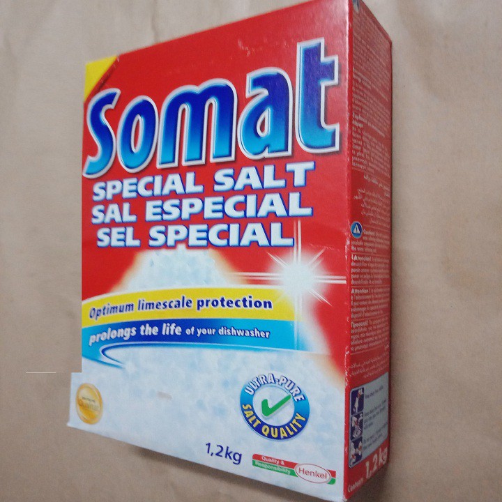 Muối rửa bát Somat Đức 1,2 kg Muối làm mềm nước