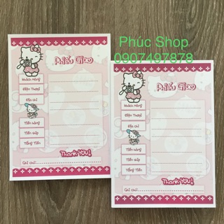 ☘️Phiếu Giao hàng cute