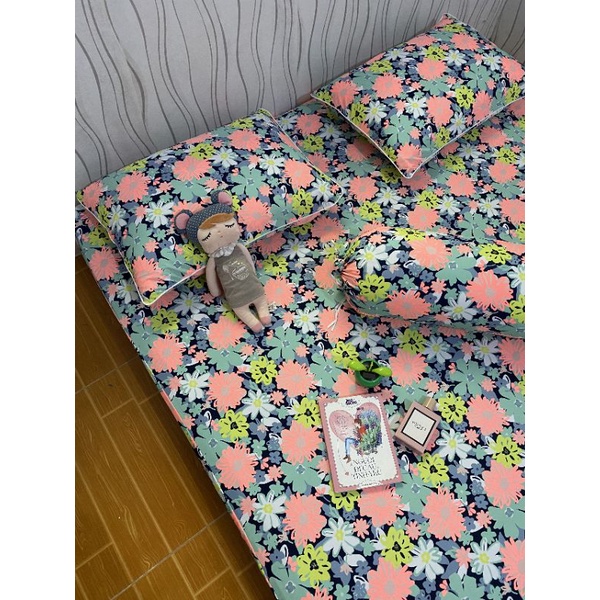 Bộ Drap Thun Siêu Lạnh Cao Cấp