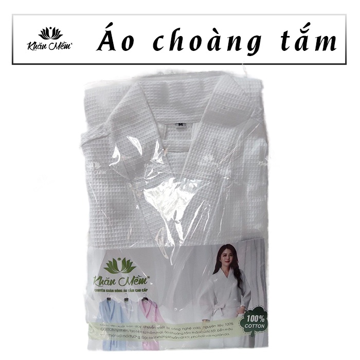 [Hàng Thiết Kế] Áo Choàng Tắm Khách Sạn Cao Cấp Sang Chảnh (đủ size trẻ em, người lớn)