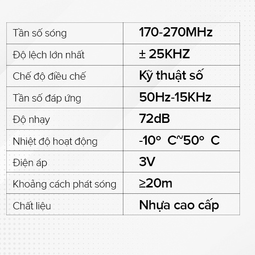 Bộ 2 Micro Karaoke ONTEKCO MU02 Không Dây Siêu Sang, Chuyên Dùng Cho Amply, Loa Kéo, Kết Nối Xa Tới 30m Qua Đầu Thu Mini