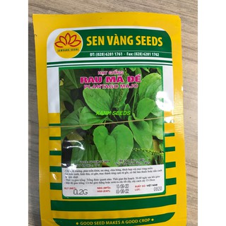 Gói 0.2gr hạt giống rau mã đề dễ trồng