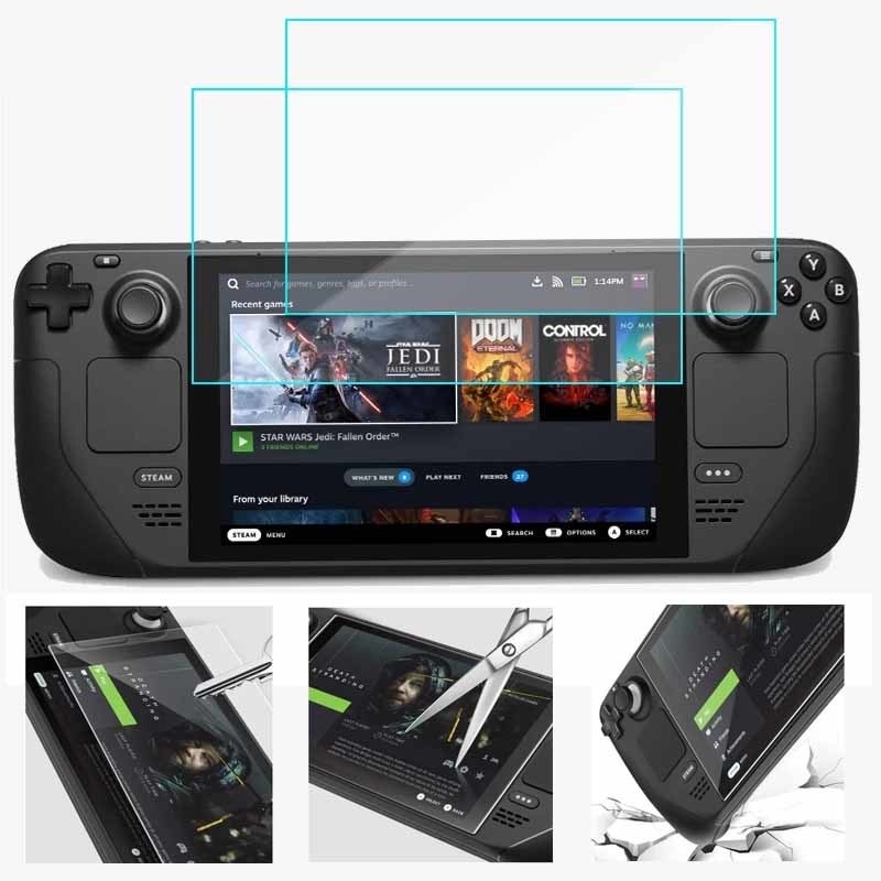 Kính Cường Lực Bảo Vệ Màn Hình Cho Máy Chơi Game Steam Deck