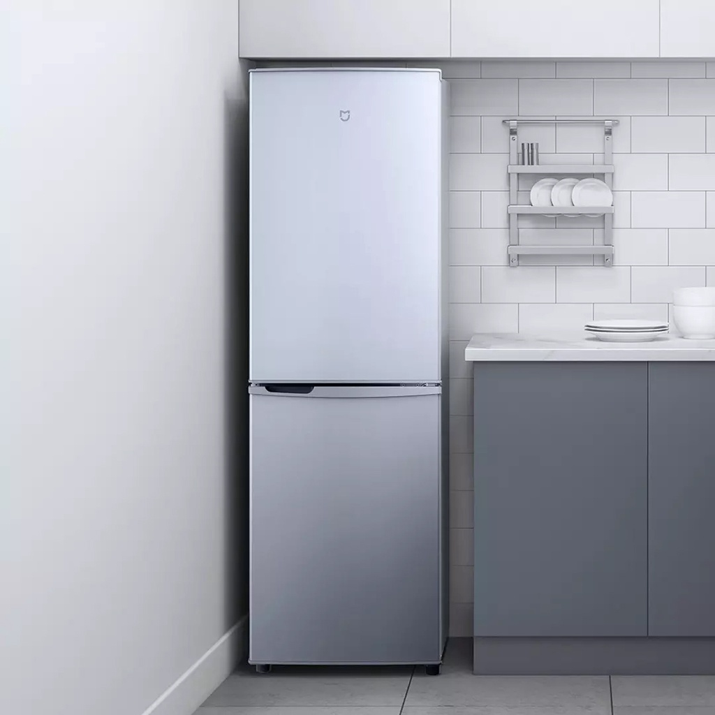 Tủ lạnh XIAOMI 160L 2 cánh cửa Mijia two-door refrigerator 160L BCD-160MDMJ01 thông minh tiết kiệm điện an toàn giá rẻ