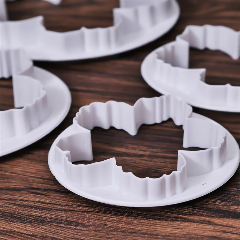 Set 4 Khuôn Cắt Kẹo Mềm Trang Trí Bánh Tạo Hình Hoa Mẫu Đơn