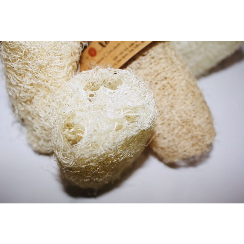 Xơ Mướp Khô Tự Nhiên - Greenlife - Tẩy Da Chết_Rửa Bát_Tắm_Massage