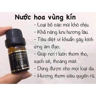 nước hoa vùng kín dionel