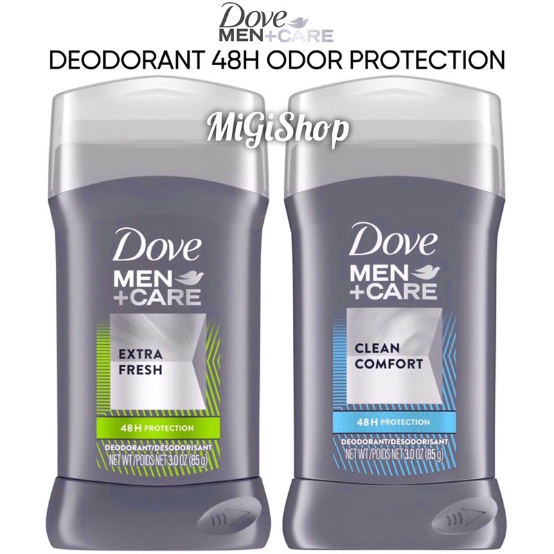 [Hàng Mỹ] Lăn Khử Mùi Dạng Sáp Dove Men Care Deodorant 48h Protection 85g