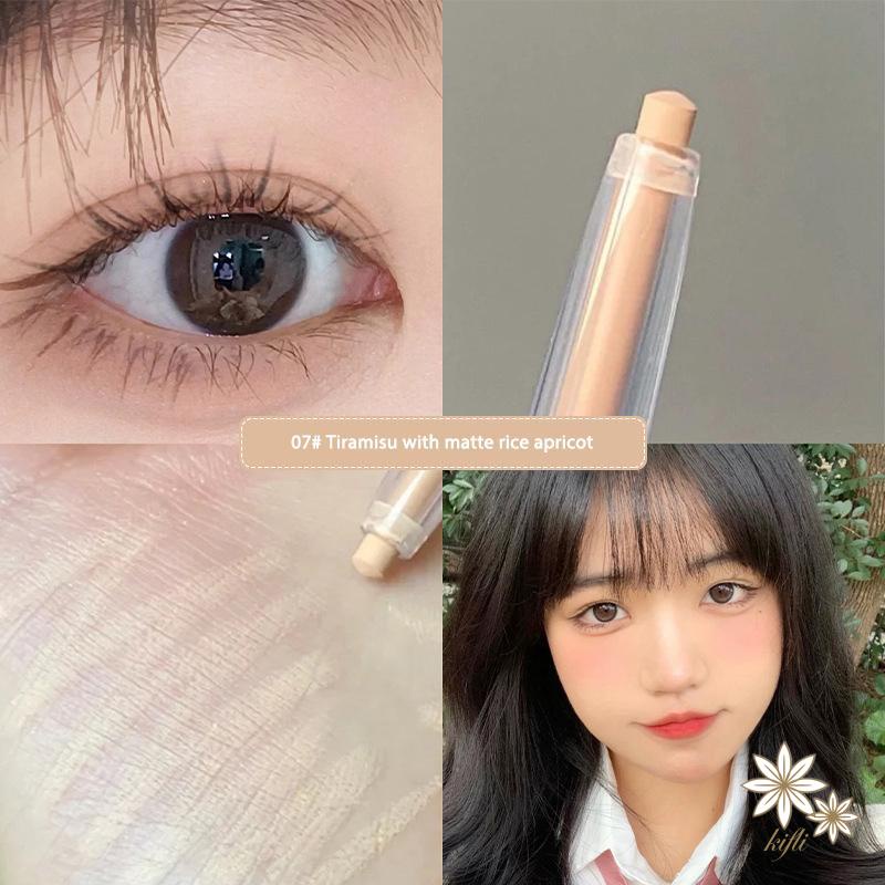 【kifli】Bút Kẻ Mắt Tằm Tằm Màu Ngọc Trai Lấp Lánh Trang Điểm Bắt Sáng
