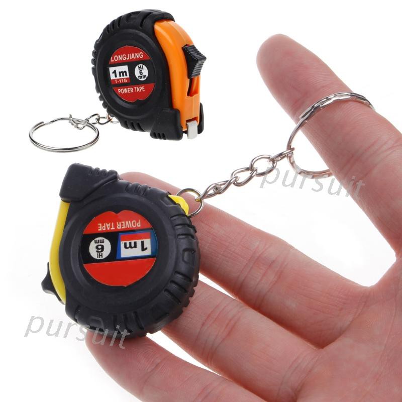 Thước dây bỏ túi có thể thu vào 1m