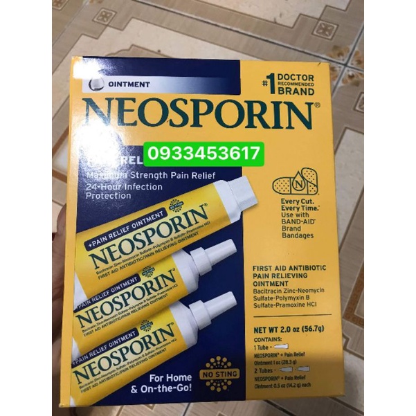 kem Neosporin của Mỹ (chính hãng)