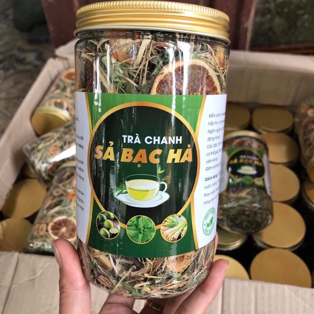 Trà chanh - Sả - Bạc hà 180g