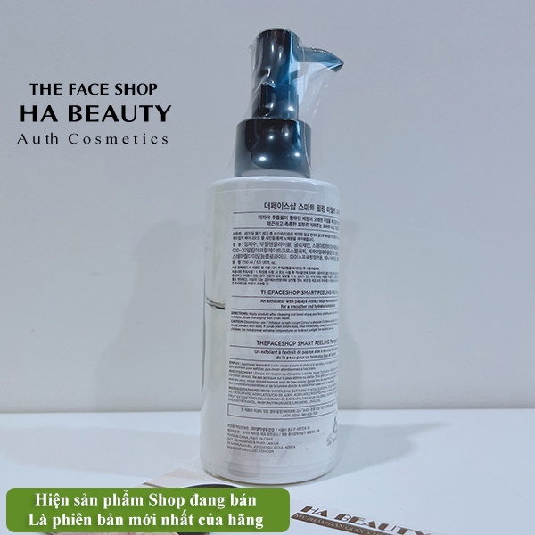 Tẩy tế bào chết cho da nhạy cảm The Face Shop Hà Beauty đu đủ dịu nhẹ Hàn Quốc Smart Peeling Mild Papaya 150ml