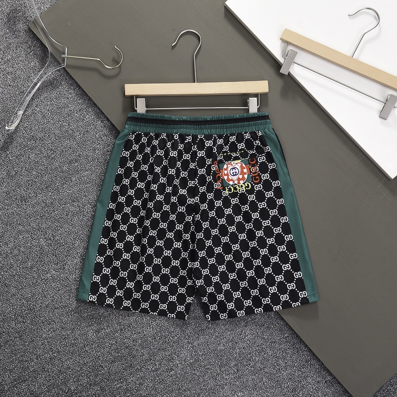 Quần Short Dây Rút In Họa Tiết Gucci Thời Trang Xu Hướng Cho Nam