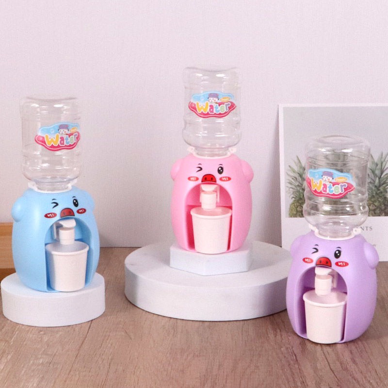 Bình nước lọc mini cho trẻ em để bàn học, đồ chơi  nhà bếp cho trẻ em, bình nước lọc kích thích  bé  uống nước