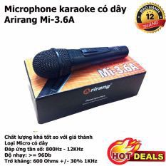 MICRO KARAOKE ARIRANG CHÍNH HÃNG CÓ DÂY HÁT CỰC HAY 3.6Tiện lợi