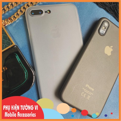 Ốp siêu mỏng, chống ố màu, chống bám vân tay cho các đời iPhone từ 6 tới 13 Pro Max