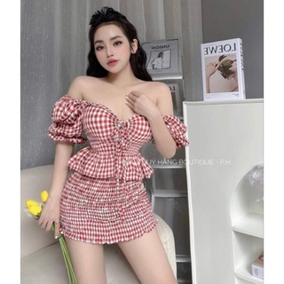 Set caro bánh bèo tiểu thư bigsize