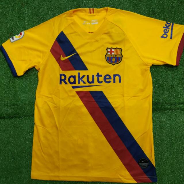 Áo Thun Jersey Barca Away 2019 / 2020 Chính Hãng