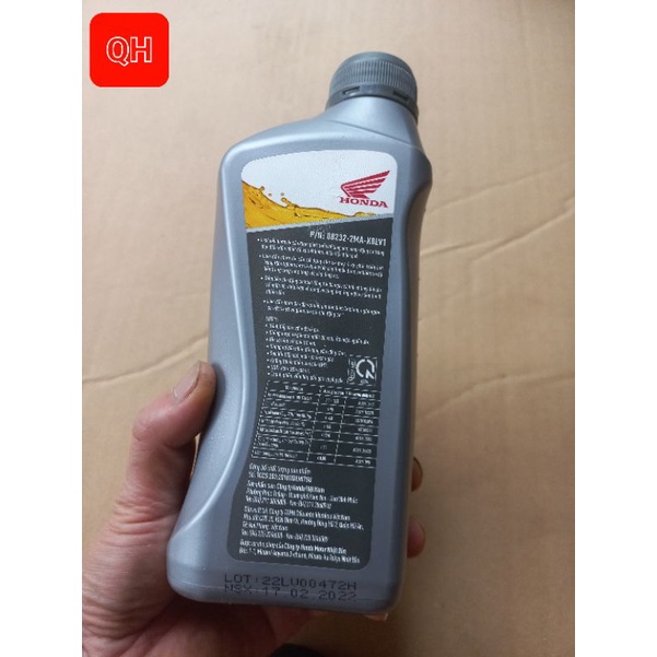 DẦU NHỚT HONDA 800ML - 10W - 30 dùng cho xe số