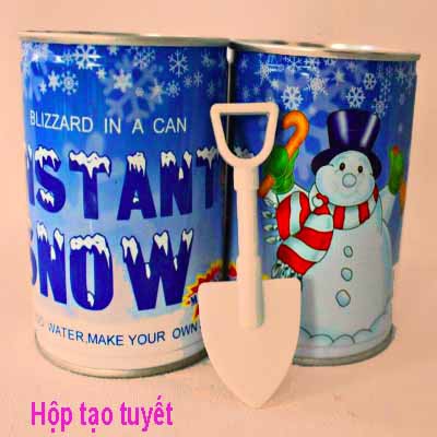 HỘP TẠO TUYẾT NHÂN TẠO MÀU TRẮNG MỊN - NGUYÊN LIỆU CHÍNH LÀM SLIME