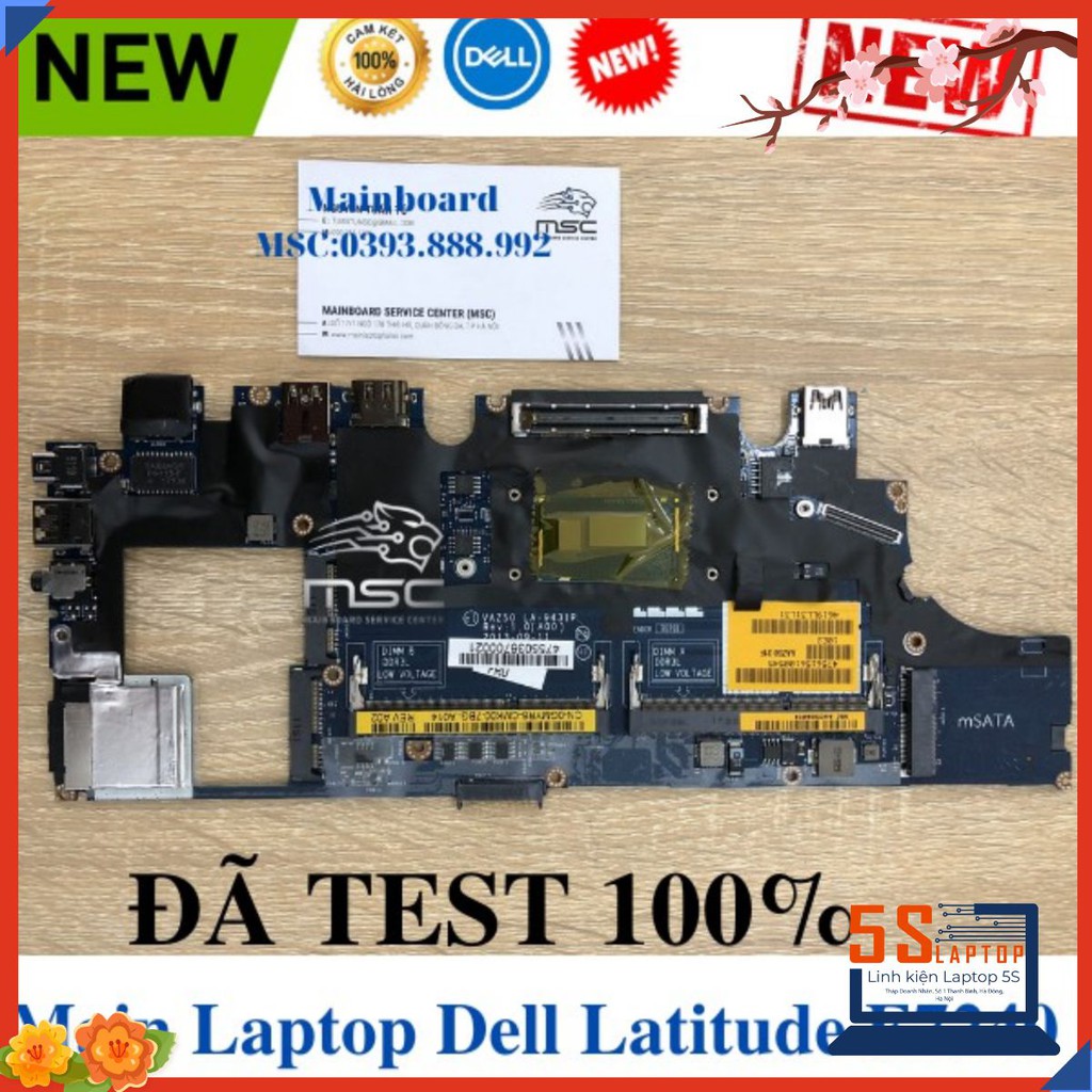 [GIÁ SỐC] Main Laptop Dell E7240 Latitude Intel® Core i5-4310U) / LA-9431P