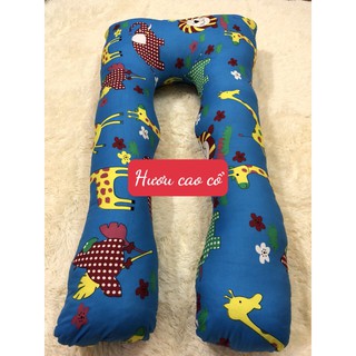 [XẢ KHO]Gối ôm bà bầu,Gối có vỏ và ruột sẵn 75X120CM,Chọn mẫu ngay trên bài đăng,hươu cao cổ