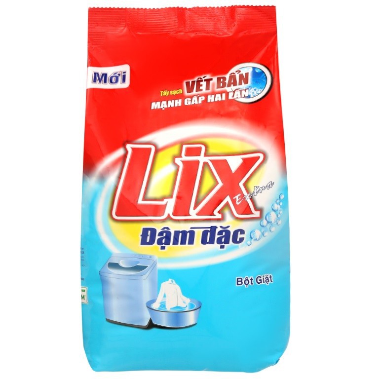  Bột Giặt LIX Extra Đậm Đặc 6Kg ED010 - Tẩy Sạch Vết Bẩn Mạnh Gấp 2 Lần