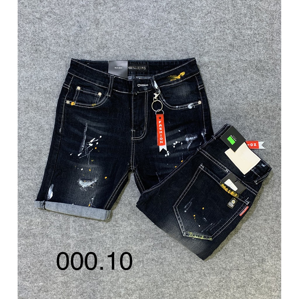 Quần Short , Quần Sọt Jean Nam Clend Fashion Chất Liệu Demin Co giãn Thoáng Mát Thời Trang Cao Cấp QE15