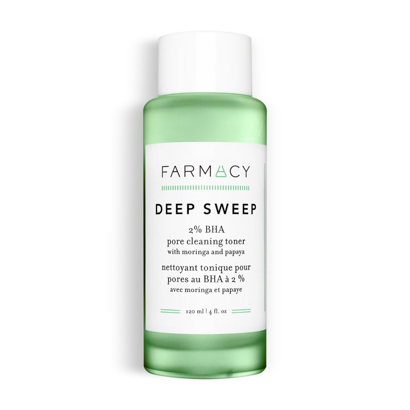 Toner Farmacy Deep Sweep 2% BHA Pore Cleaning Toner with Moringa + Papaya