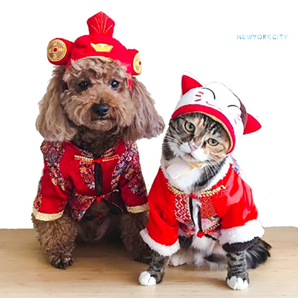 Mũ Đội Đầu Bằng Vải Bông Dành Cho Thú Cưng