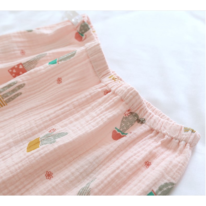 Bộ Đồ Bầu Và Cho Con Bú, Pijama Sau Sinh Azuno AZ2309 Chất Đũi Mềm Mại, Có Khe Mở Ngực Hàng Cao Cấp Cho Mẹ