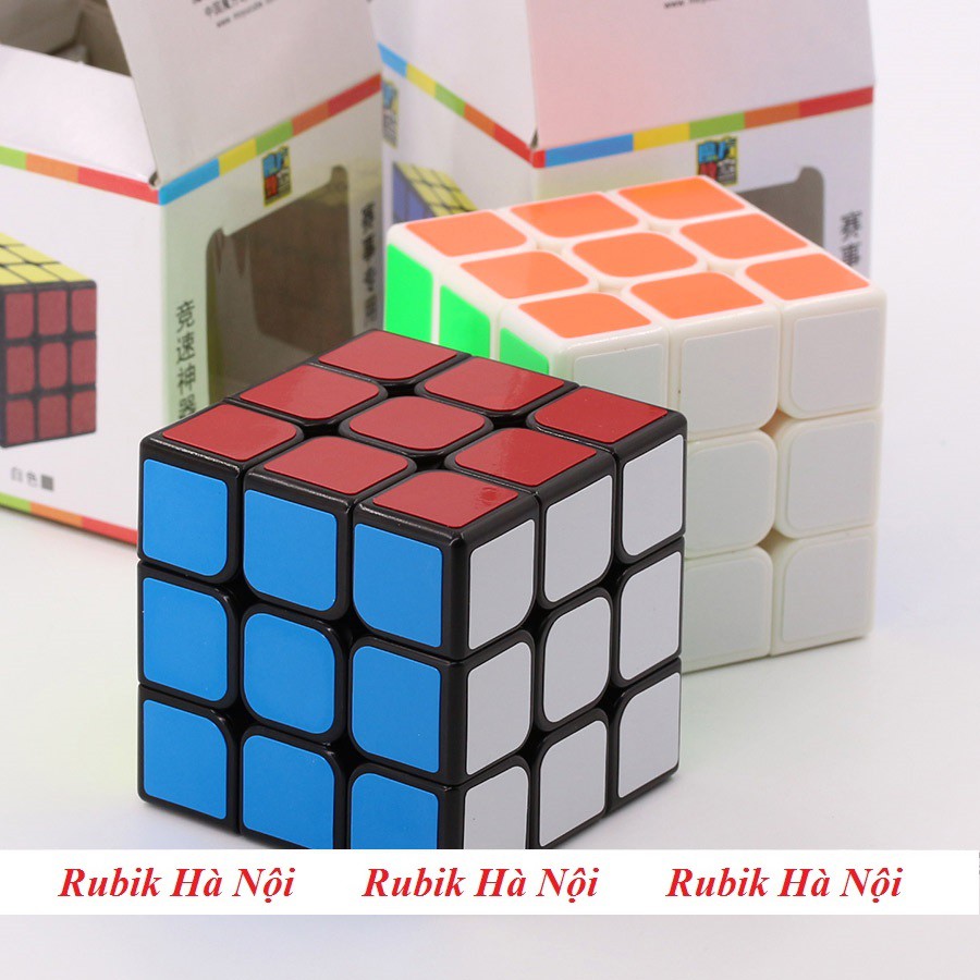 Rubik 3x3. Mofang Jiaoshi MF3 Đen/Trắng