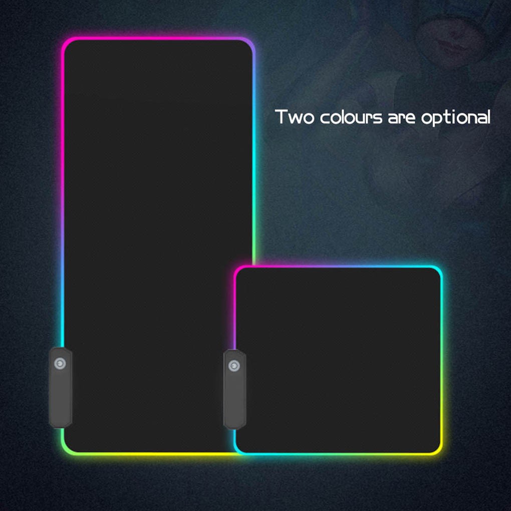 Tấm Lót Chuột Và Bàn Phím Chống Trượt Có Đèn Led Rgb