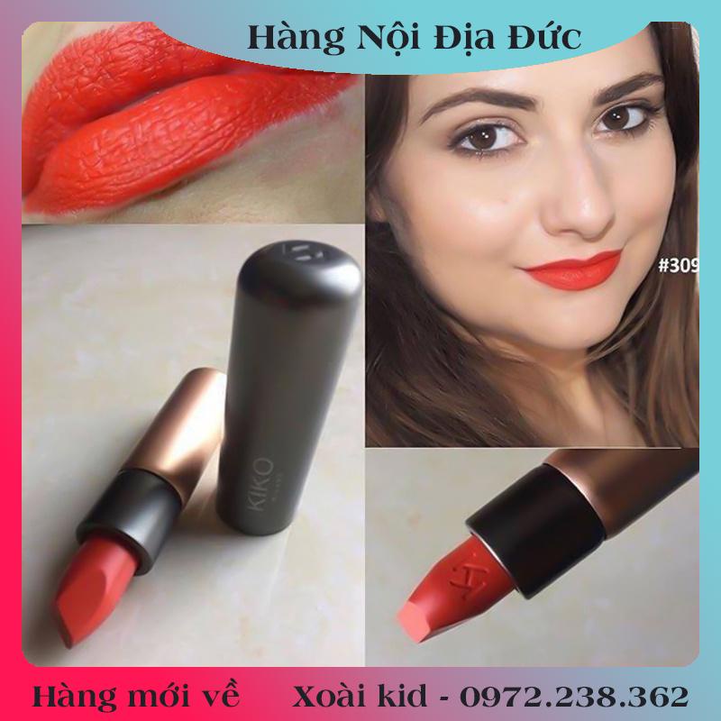 [auth] (SALE) Son Kiko Velvet Passion Matte - Full màu Đủ Bill tại Đức [Hot]